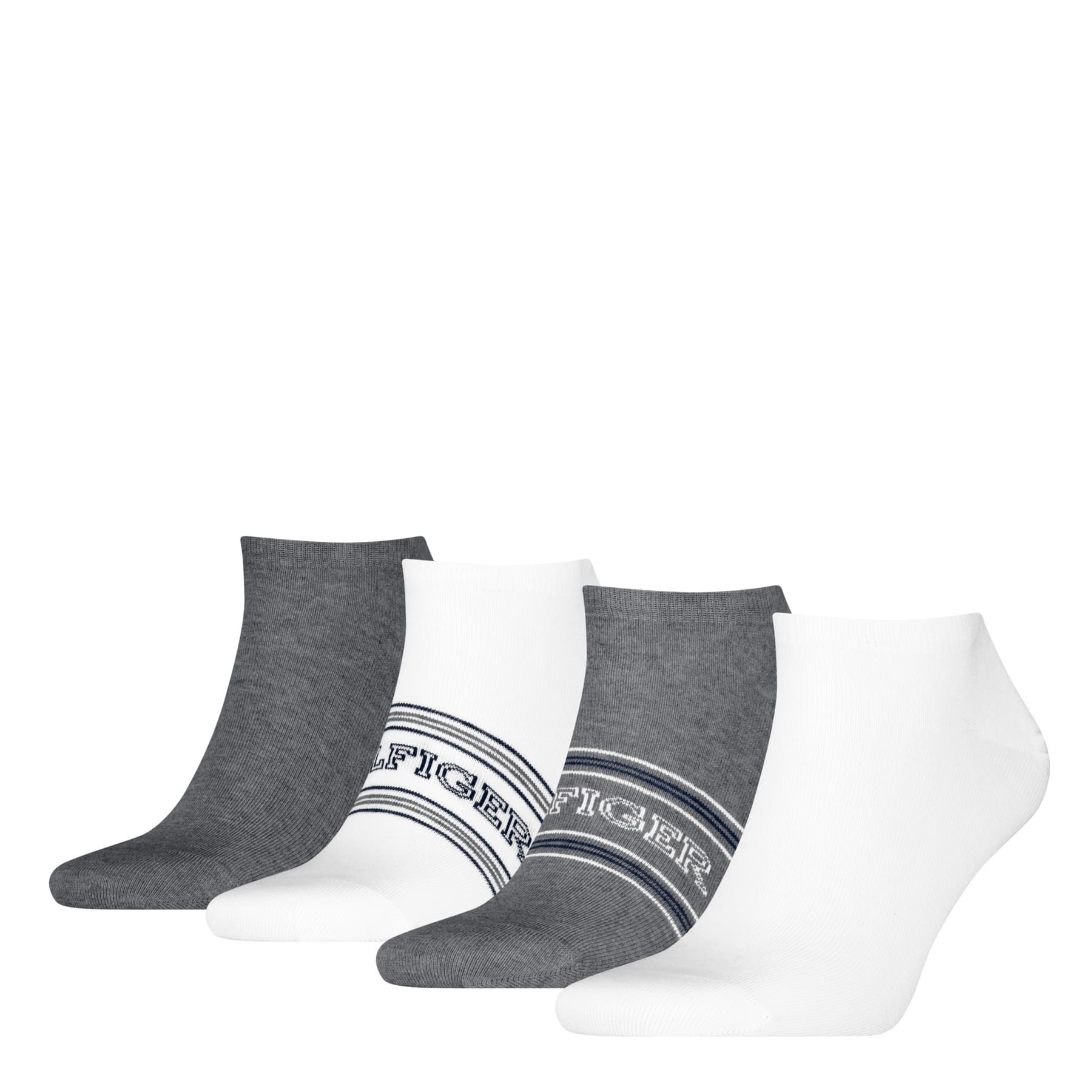 TOMMY HILFIGER Herren Sneaker Socken 4er Pack Geschenkpackung