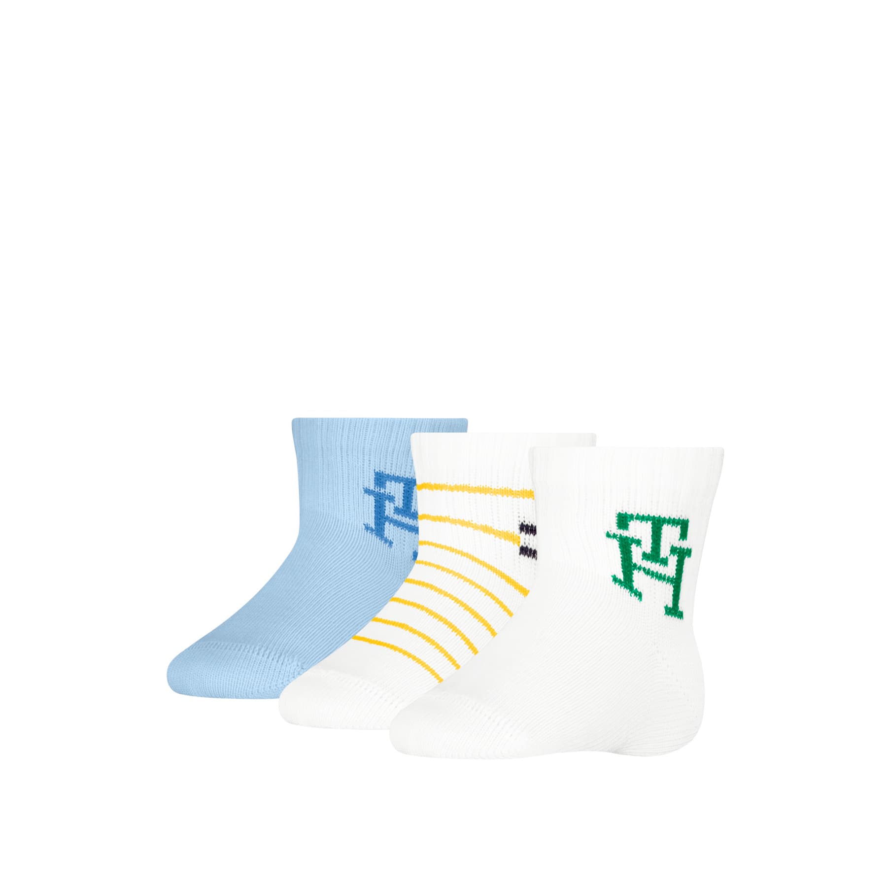 TOMMY HILFIGER Baby Socken Monogram 3er Pack Geschenkpackung