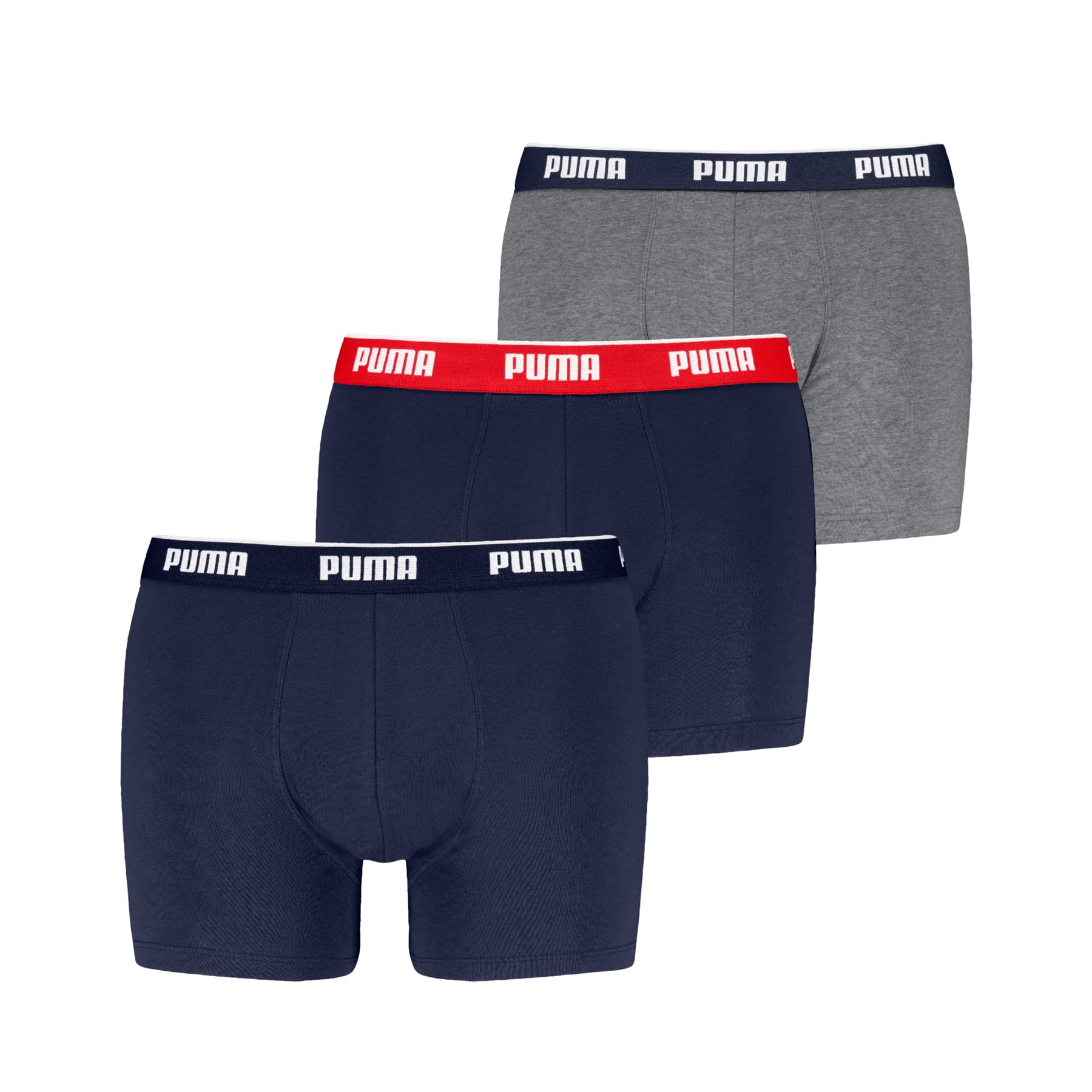 PUMA Herren Boxer Everyday Basic 3er Pack