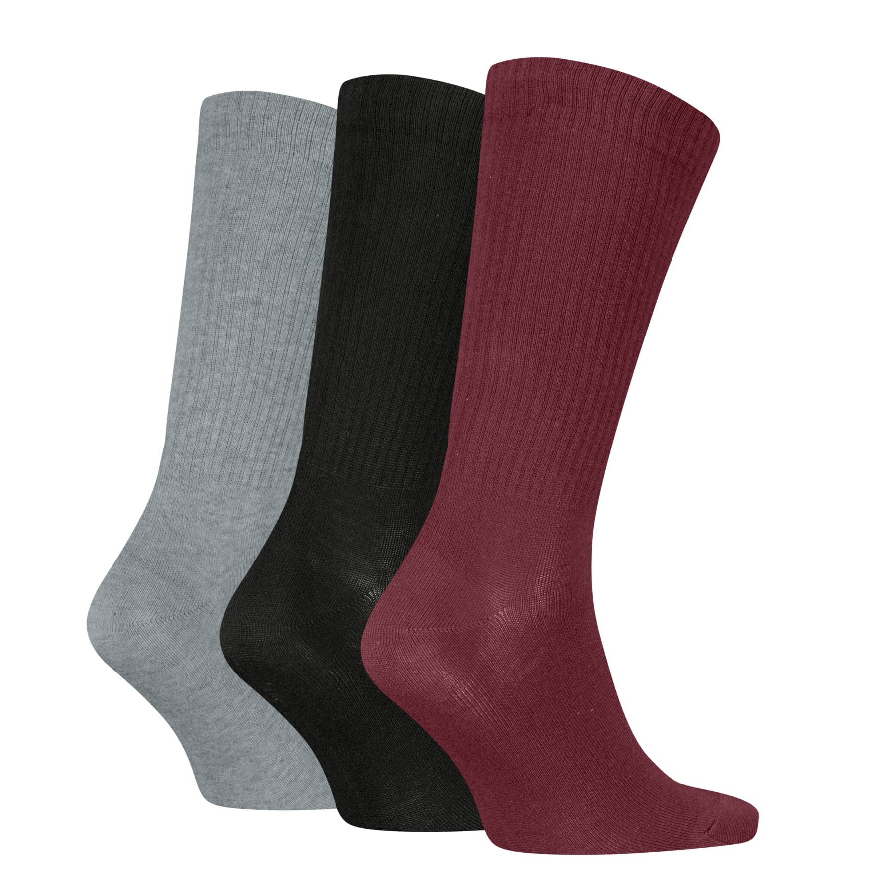 Produktbild PUMA Unisex Socken Rib Logo Crew 3er Pack 2 von 2