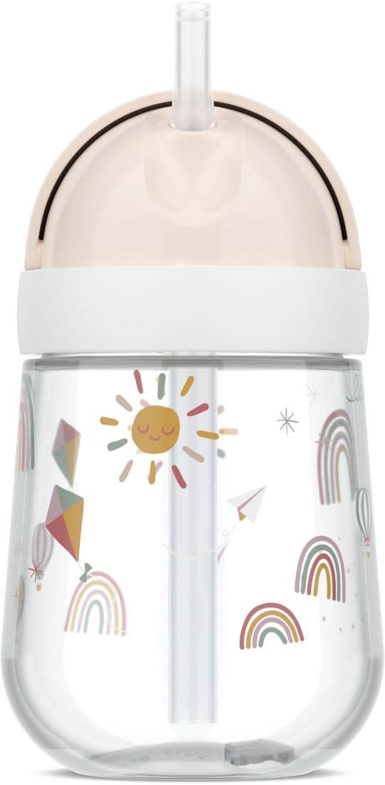 MEPAL Mio Strohhalmbecher Sunshine & Rainbow 300ml
