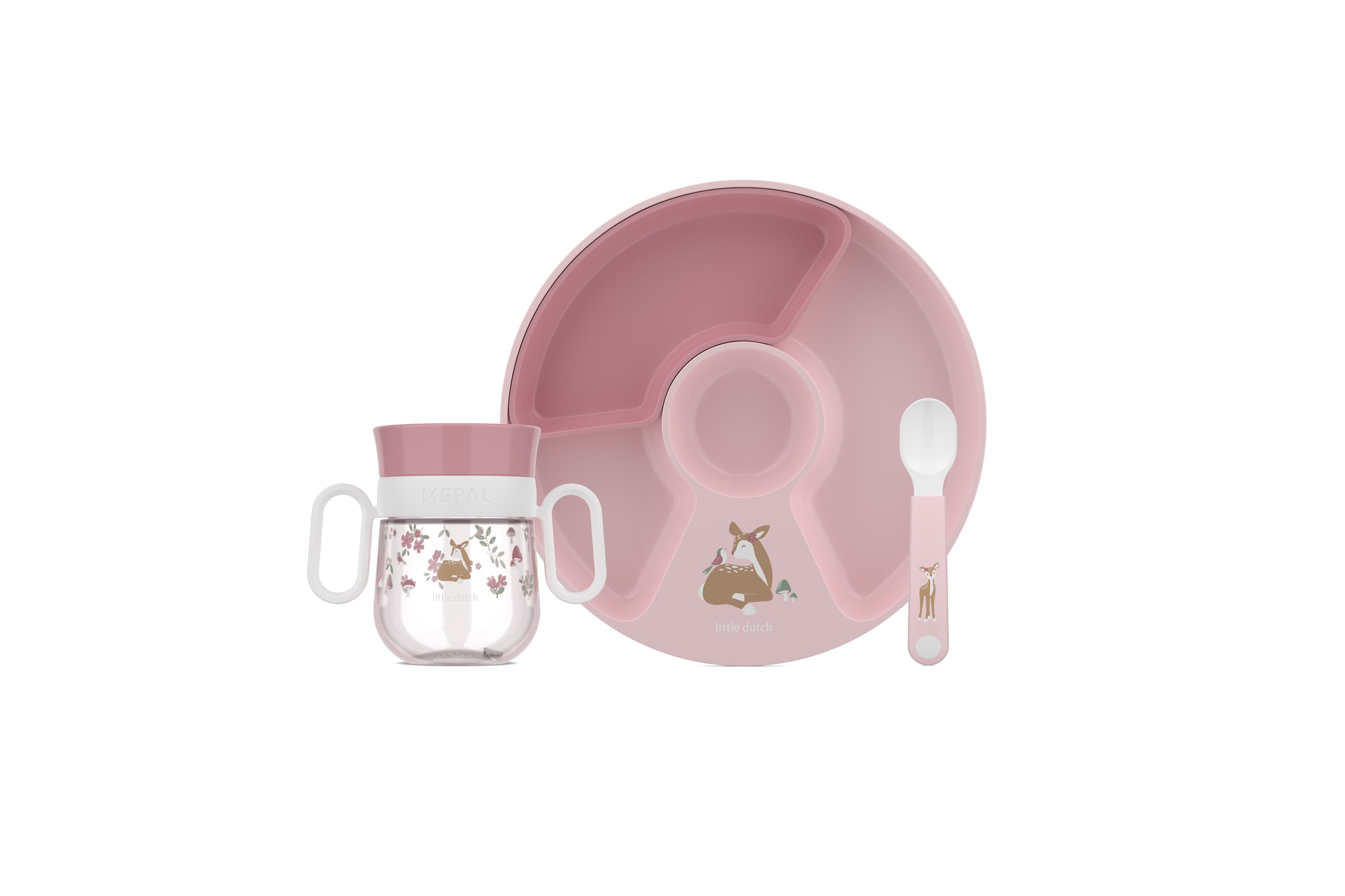 MEPAL Mio Babygeschirr-Set Fairy Garden 3-tlg.