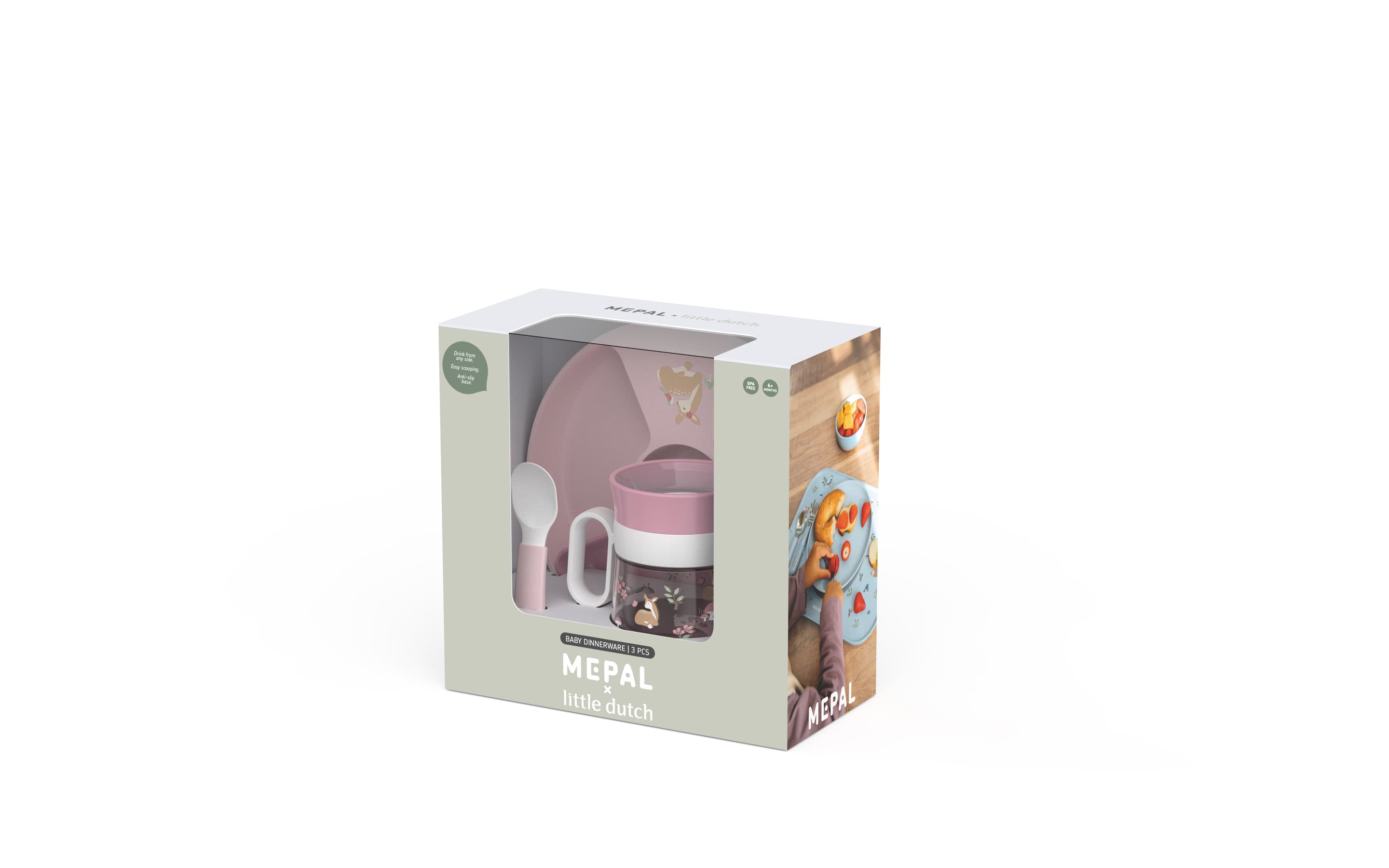 Produktbild MEPAL Mio Babygeschirr-Set Fairy Garden 3-tlg. 2 von 2