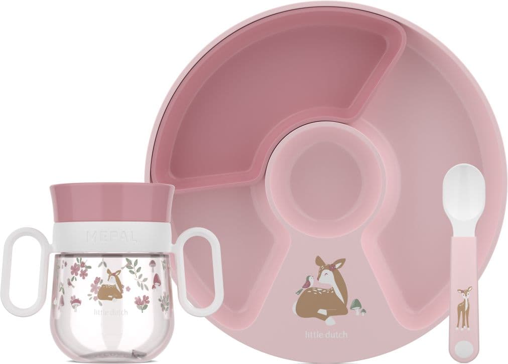 MEPAL Mio Babygeschirr-Set Fairy Garden 3-tlg.