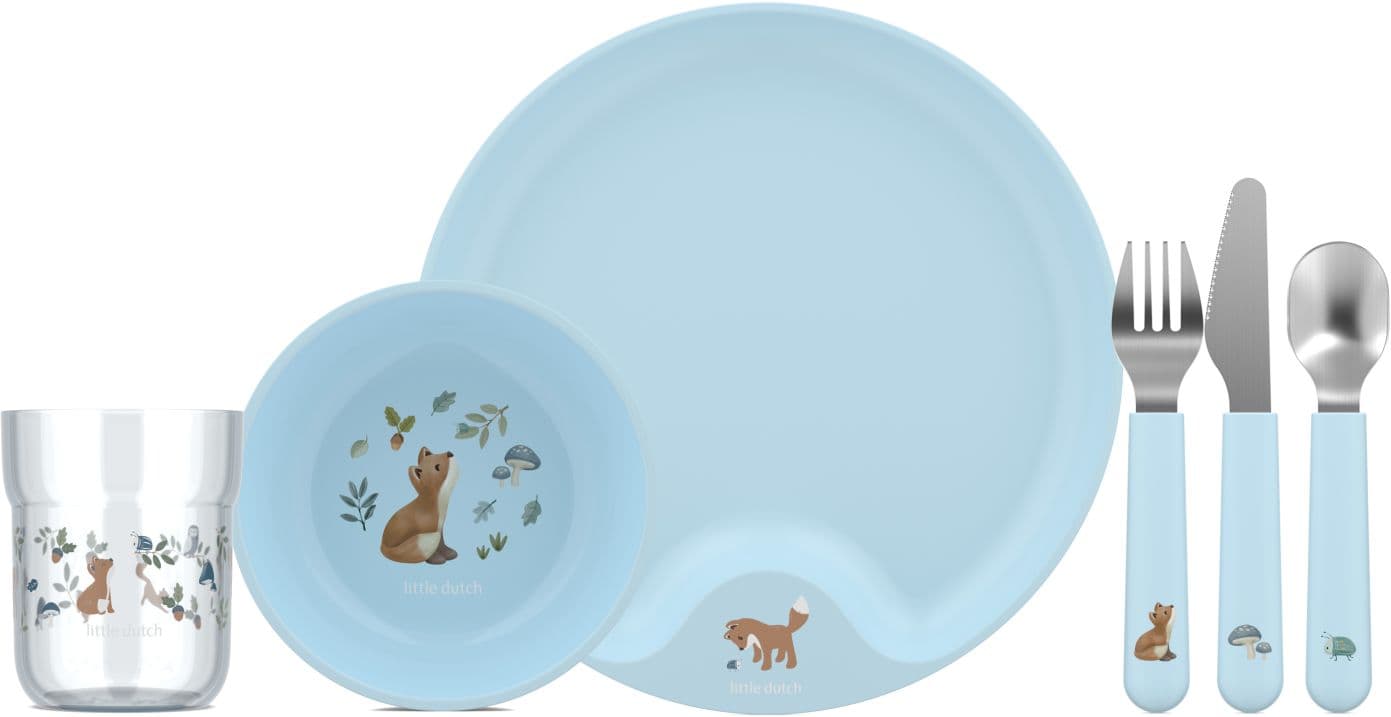 MEPAL Mio Kindergeschirr-Set Forest Friends 6-tlg.
