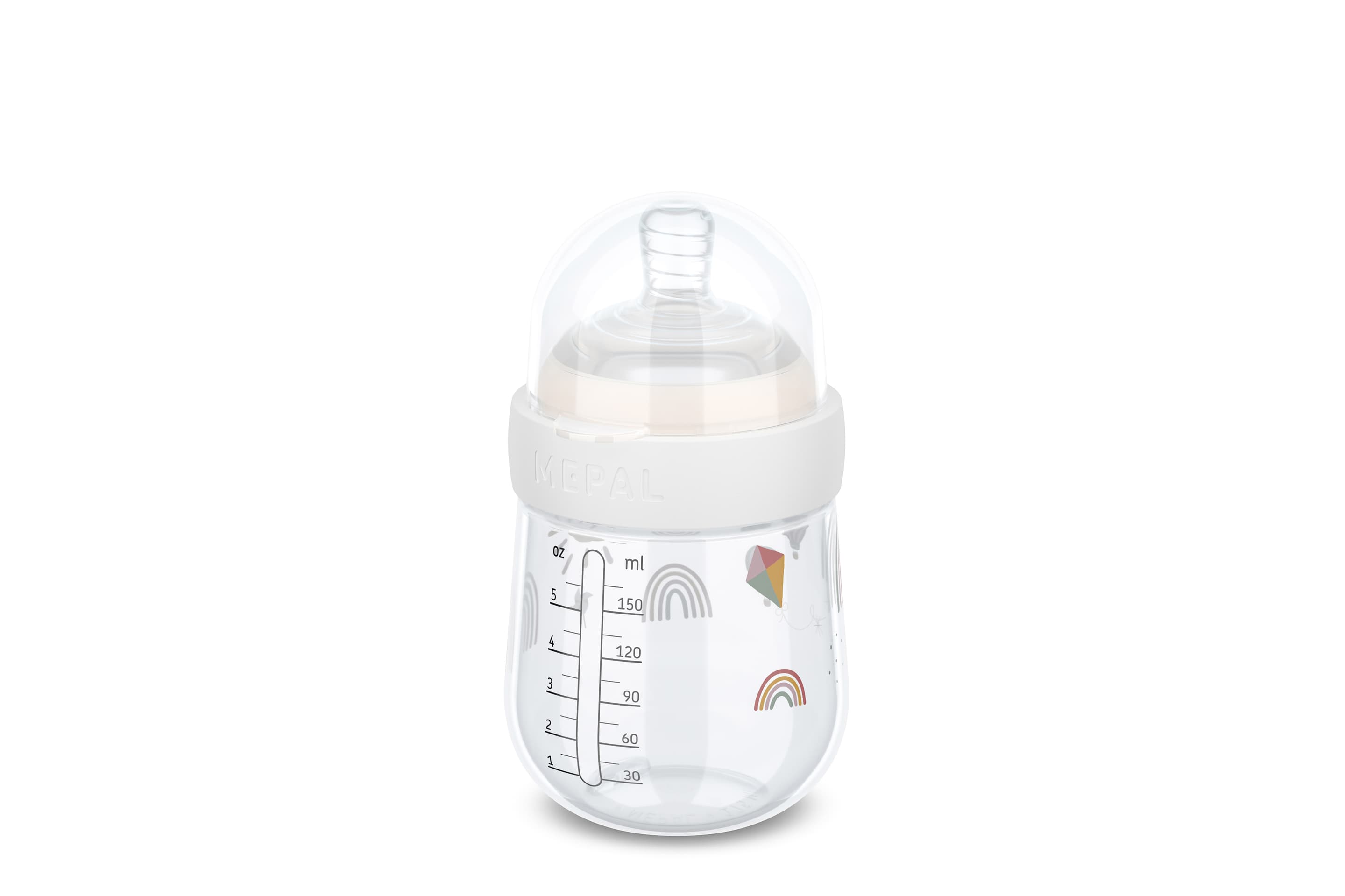 Produktbild MEPAL Mio Babyflasche Sunshine & Rainbow 165ml 2 von 3
