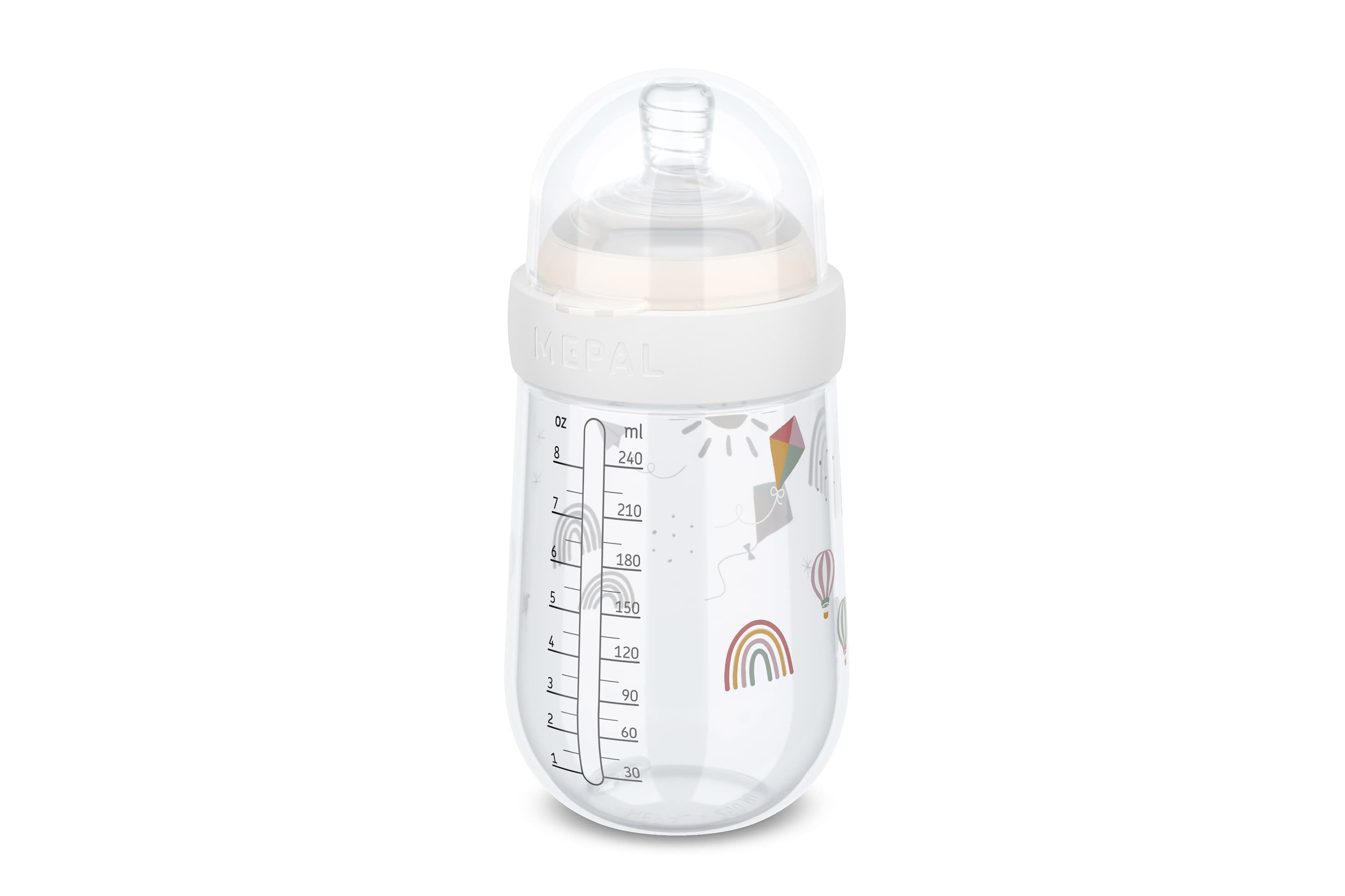 Produktbild MEPAL Mio Babyflasche Sunshine & Rainbows 240ml 2 von 2