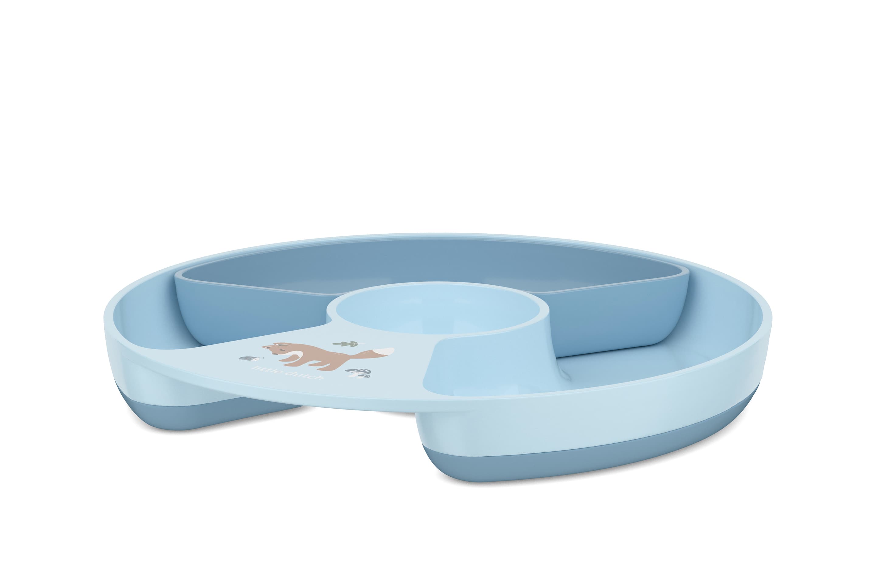 Produktbild MEPAL Mio Kinderteller mit Unterteilung Forest Friends 2 von 2