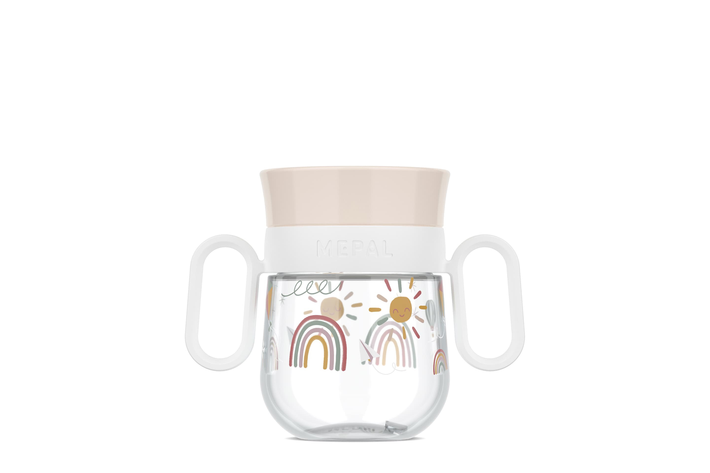 MEPAL Mio 360° Trinkbecher Sunshine & Rainbow 200ml