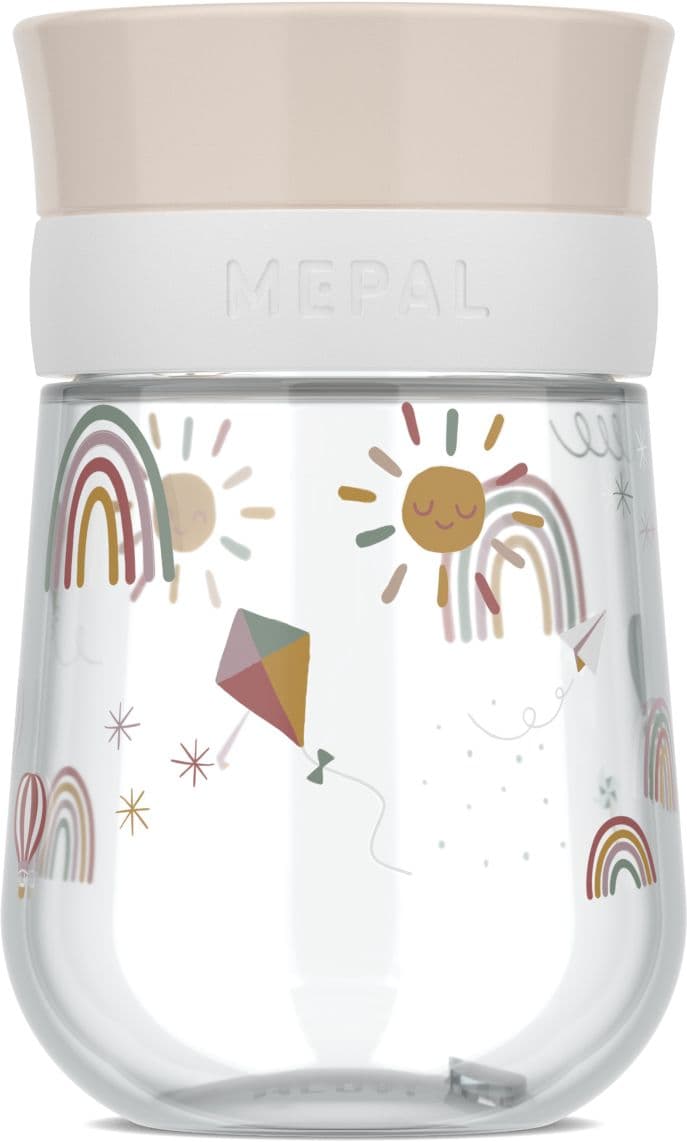 MEPAL Mio 360° Trinkbecher Sunshine & Rainbow 300ml
