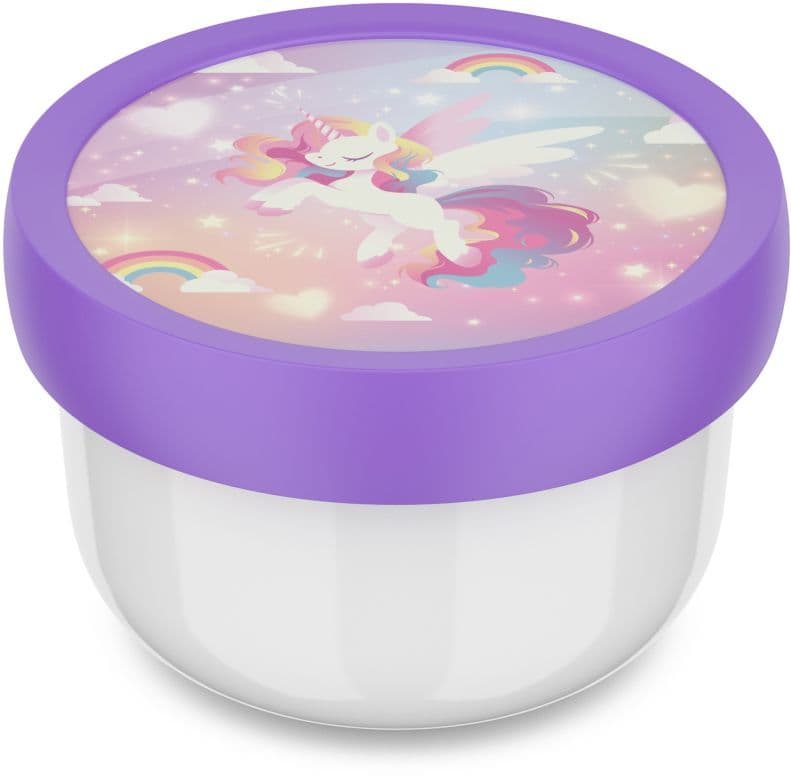 MEPAL Campus fruitbox Fruchtbox Unicorn Glow 300ml