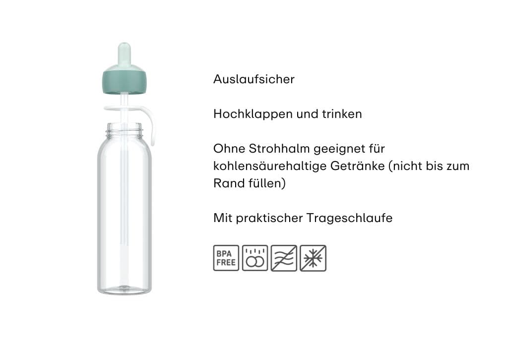 Produktbild MEPAL Campus waterbottle Wasserflasche Flip-Up 500ml  3 von 3