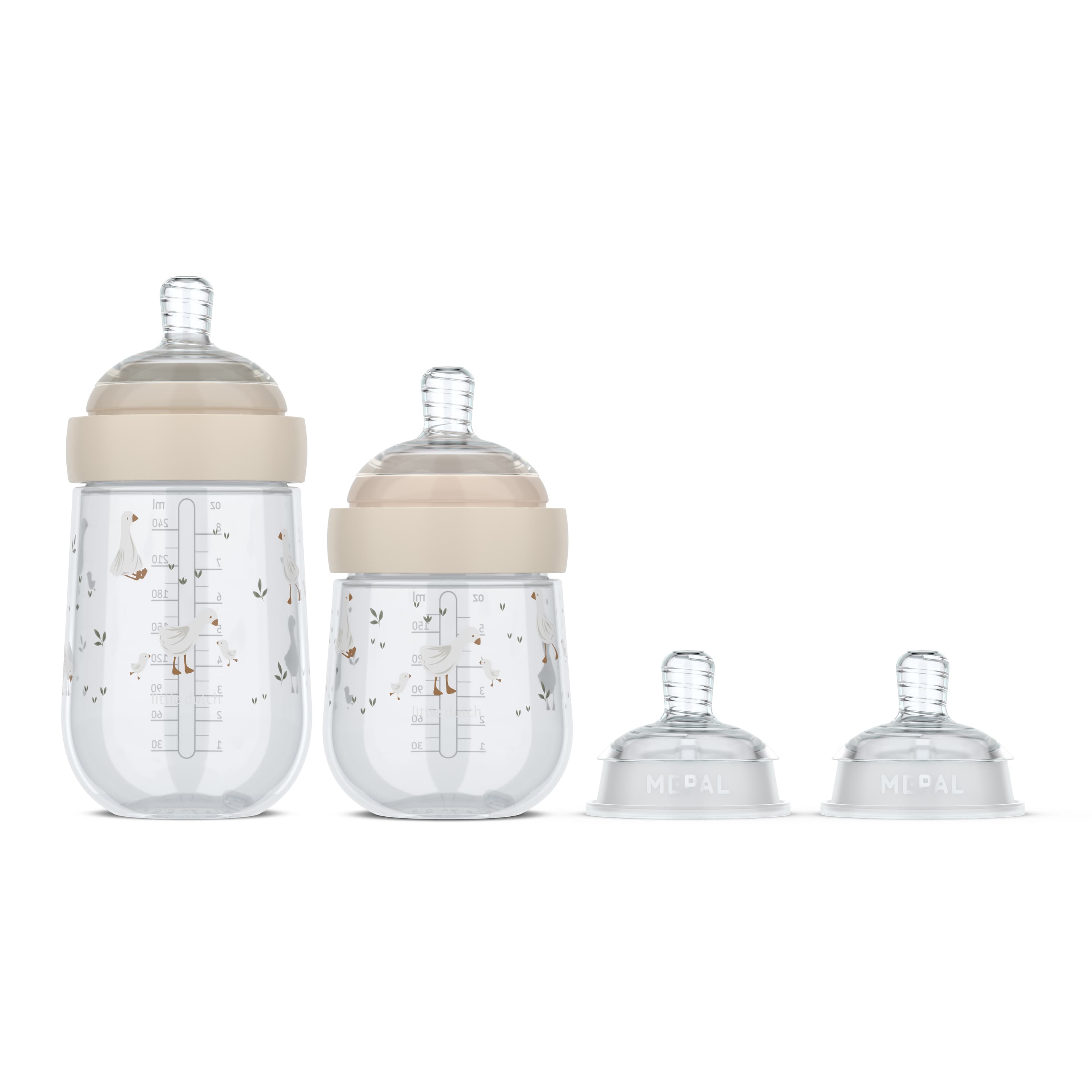 MEPAL Mio Babyflasche Set Little Goose 4tlg.