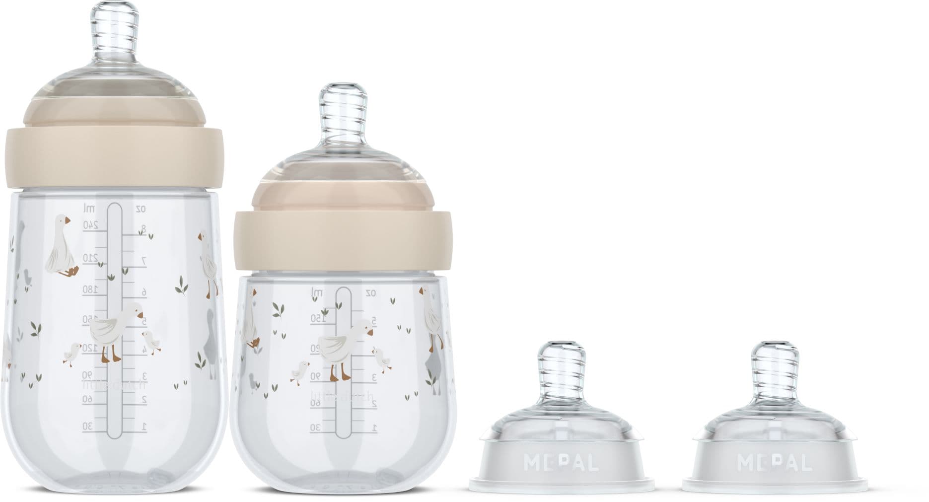 MEPAL Mio Babyflasche Set Little Goose 4tlg.