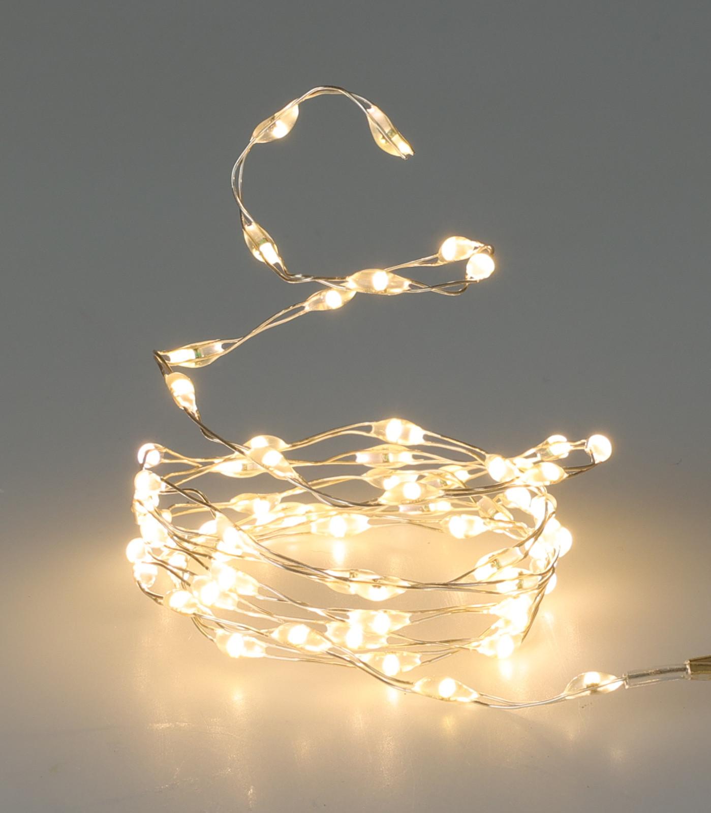 Produktbild LED Silberdraht Perle 66 LED 3 von 5