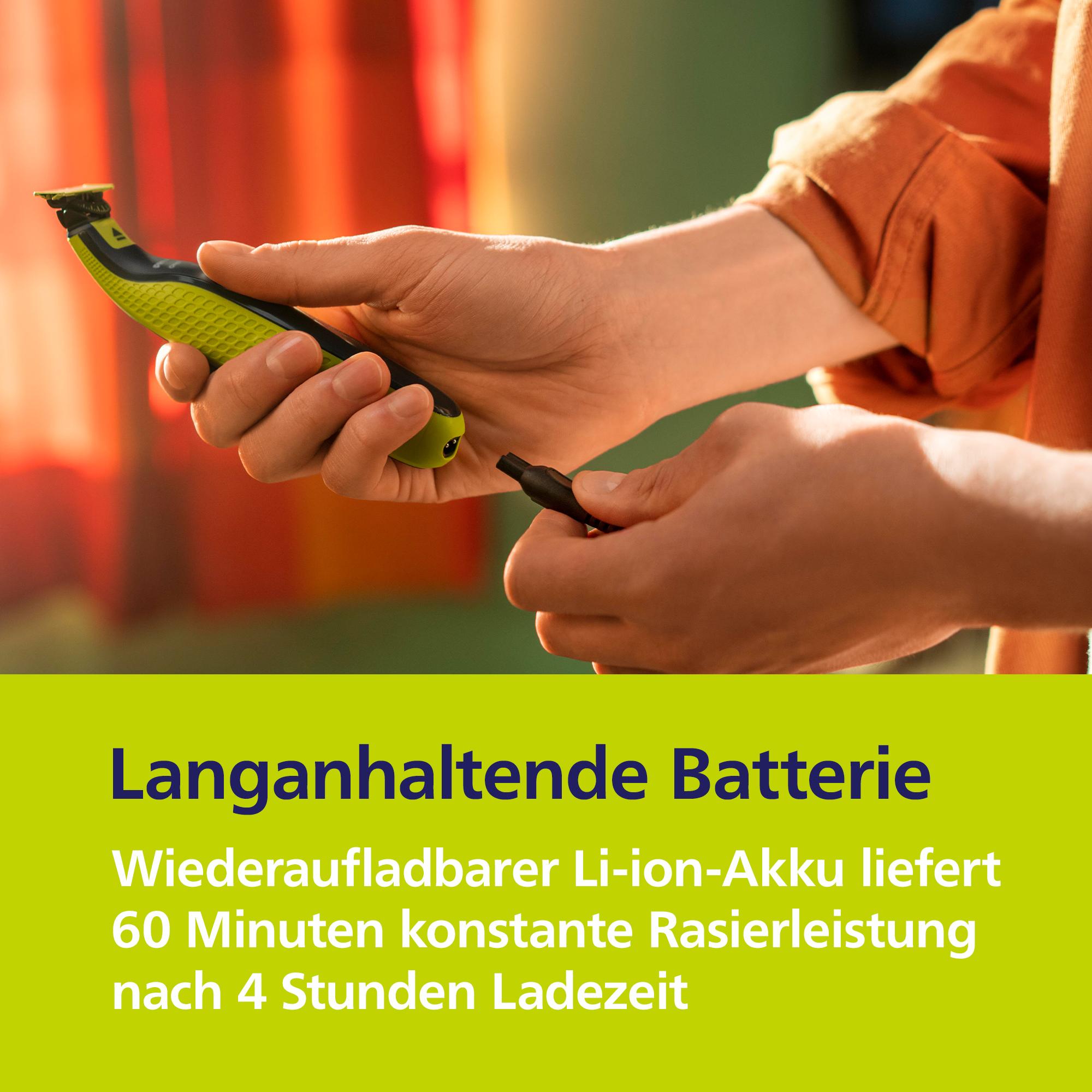 Produktbild PHILIPS OneBlade Face & Body mit 360-Grad-Klinge 7 von 9