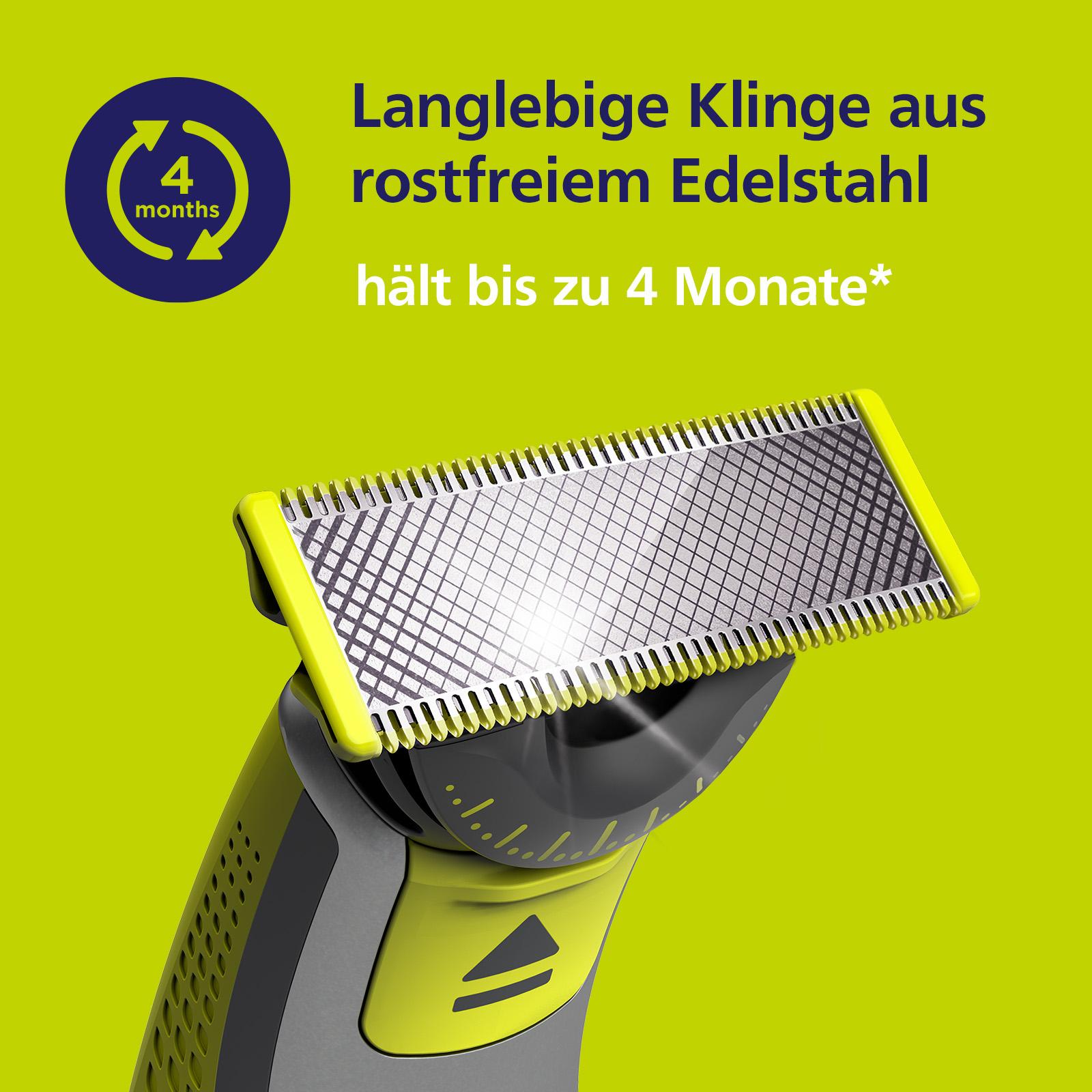Produktbild PHILIPS OneBlade Face & Body mit 360-Grad-Klinge 5 von 9