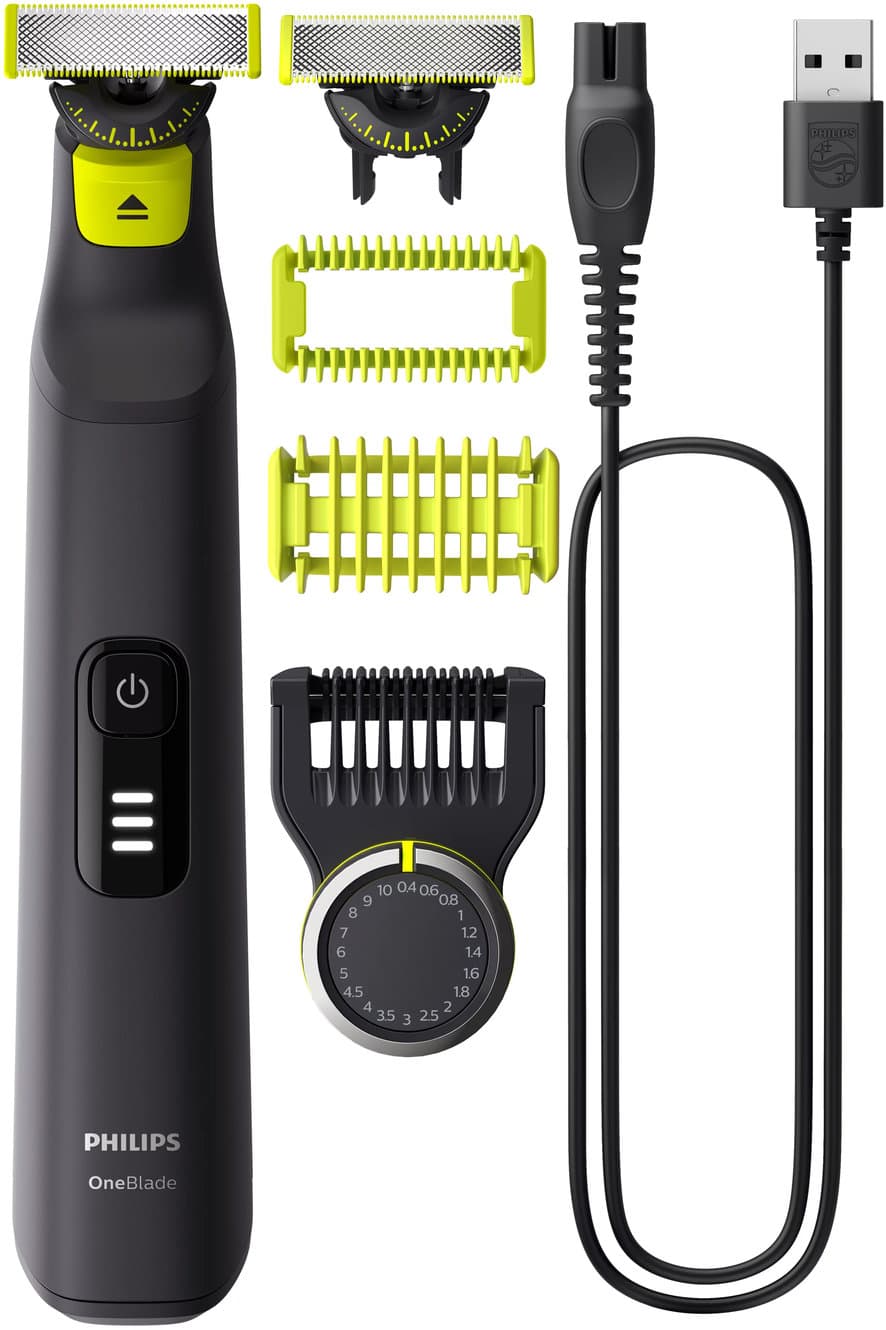 PHILIPS Herrenrasierer OneBlade Pro 360 Face + Body QP6542/19