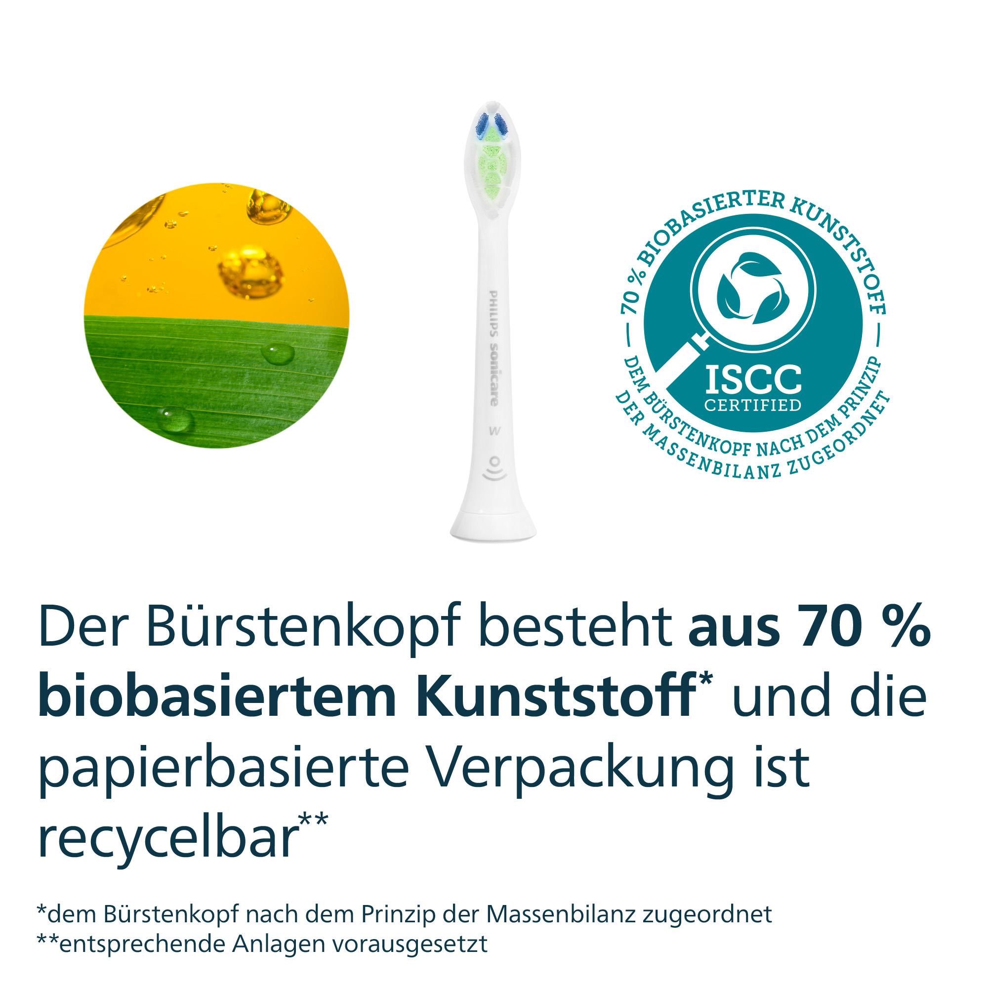 Produktbild PHILIPS Sonicare Bürstenköpfe Optimal White HX6066/87 4 von 8