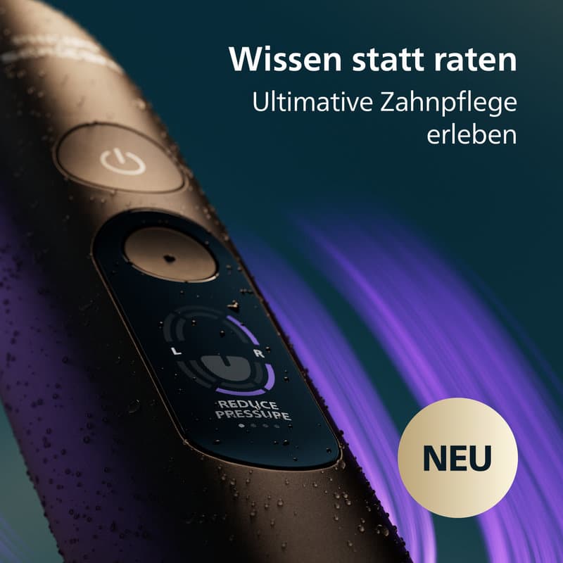 PHILIPS Sonicare Elektrische Zahnbürste DiamondClean 8000 HX8410/12