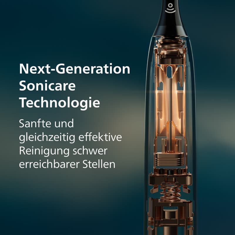 PHILIPS Sonicare Elektrische Zahnbürste DiamondClean 8000 HX8410/12