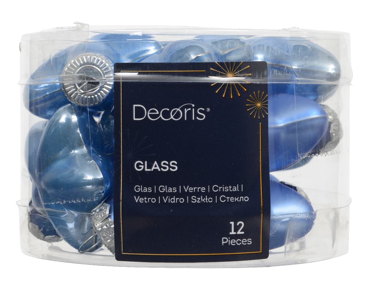 Decoris Weihnachtsdekoration Glasstern