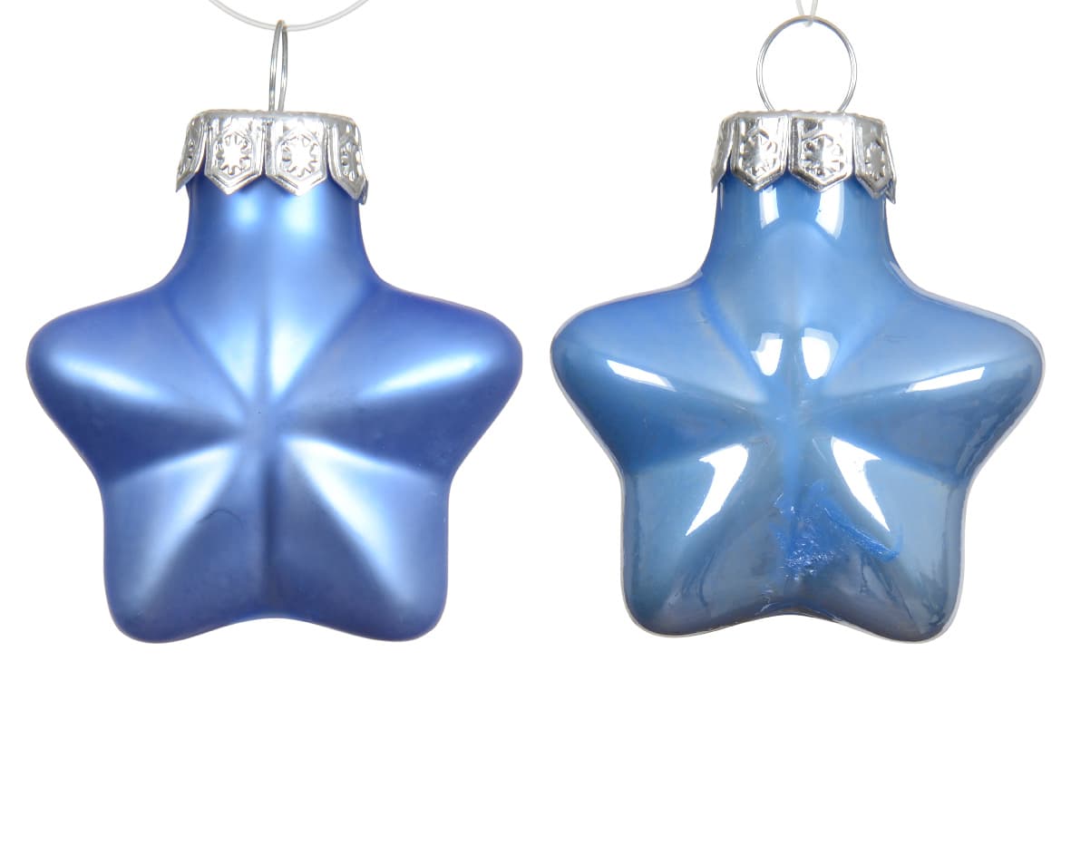 Produktbild Decoris Weihnachtsdekoration Glasstern 2 von 2