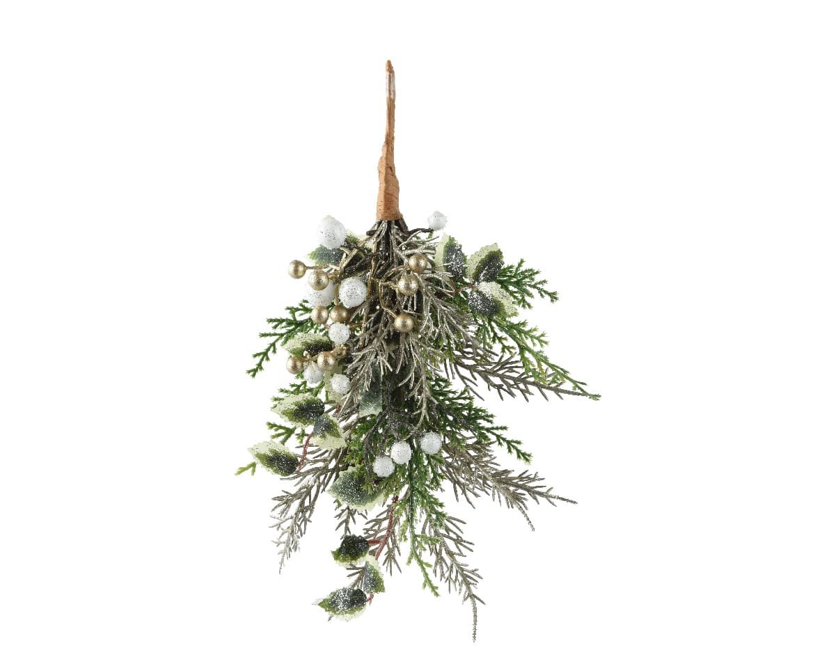 Everlands Kunstblume Champagne Spray
