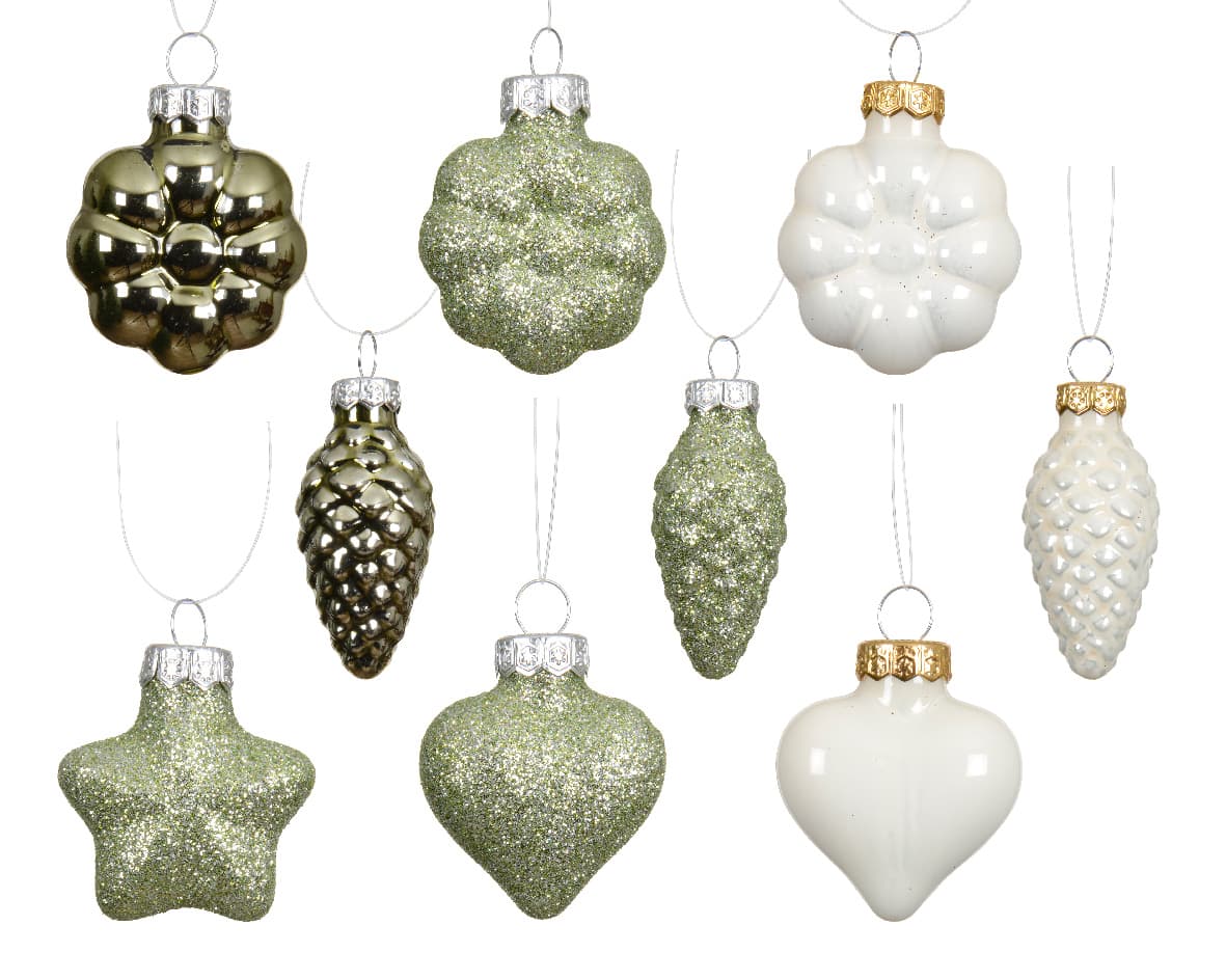 Produktbild Decoris Weihnachtsdekoration Glasfigur 2 von 2