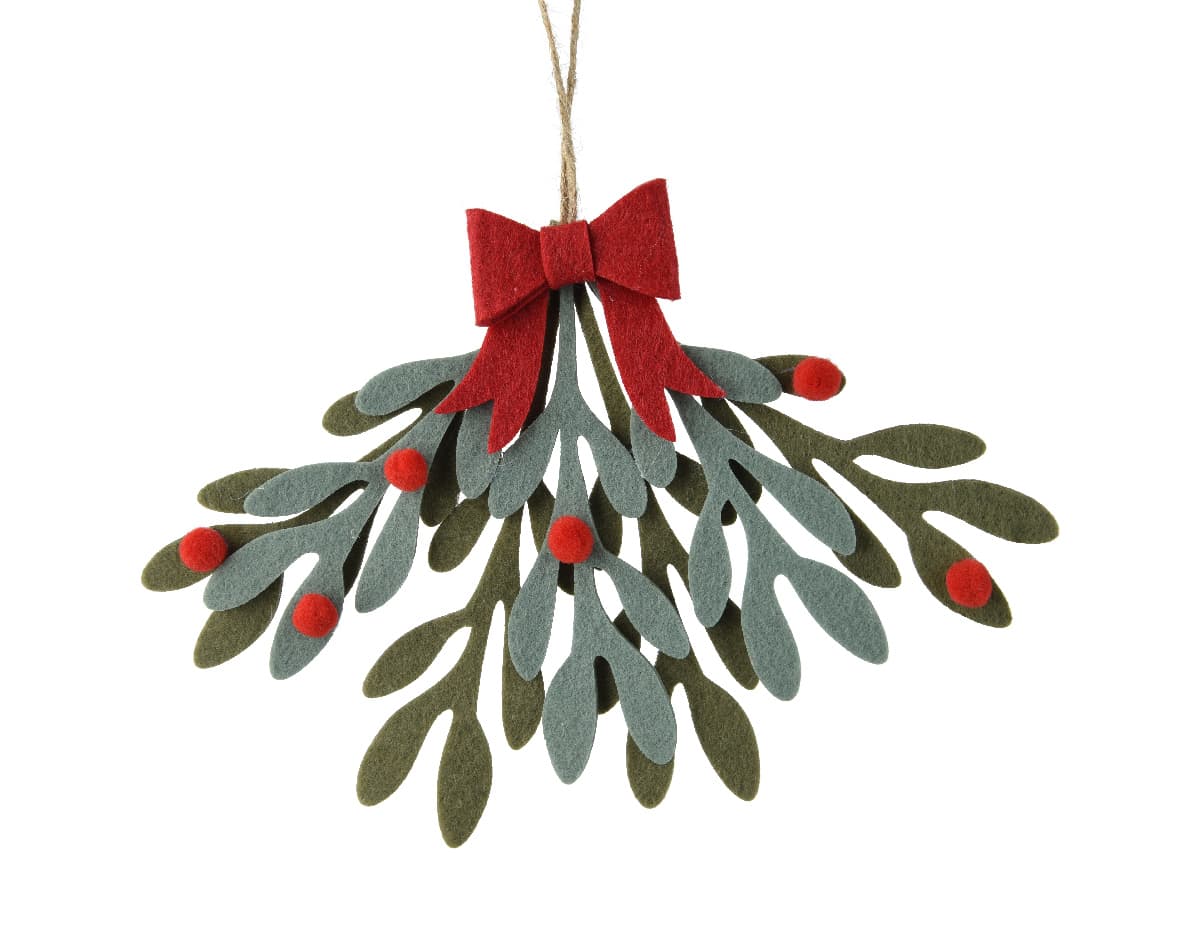 Decoris Weihnachtsdekoration Blatt