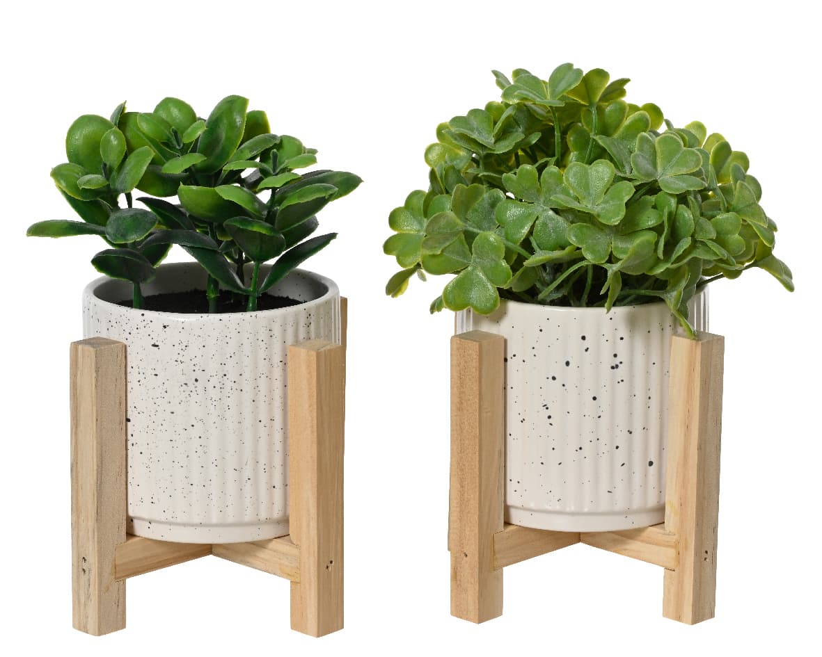 Everlands Kunstblume Grünpflanze