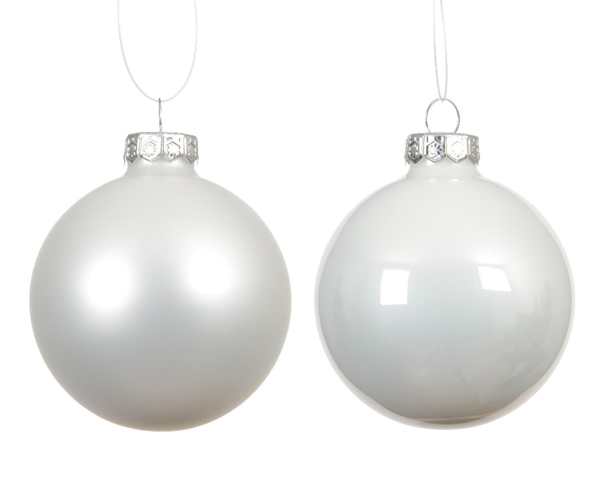 Produktbild Decoris Weihnachtsdekoration Glaskugeln ø10cm 2 von 2