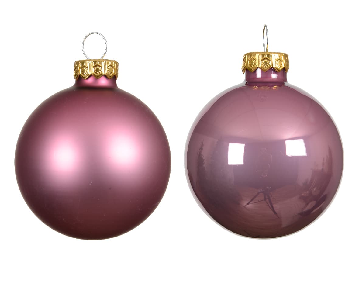 Produktbild Decoris Weihnachtsdekoration Glaskugeln ø8cm 2 von 2