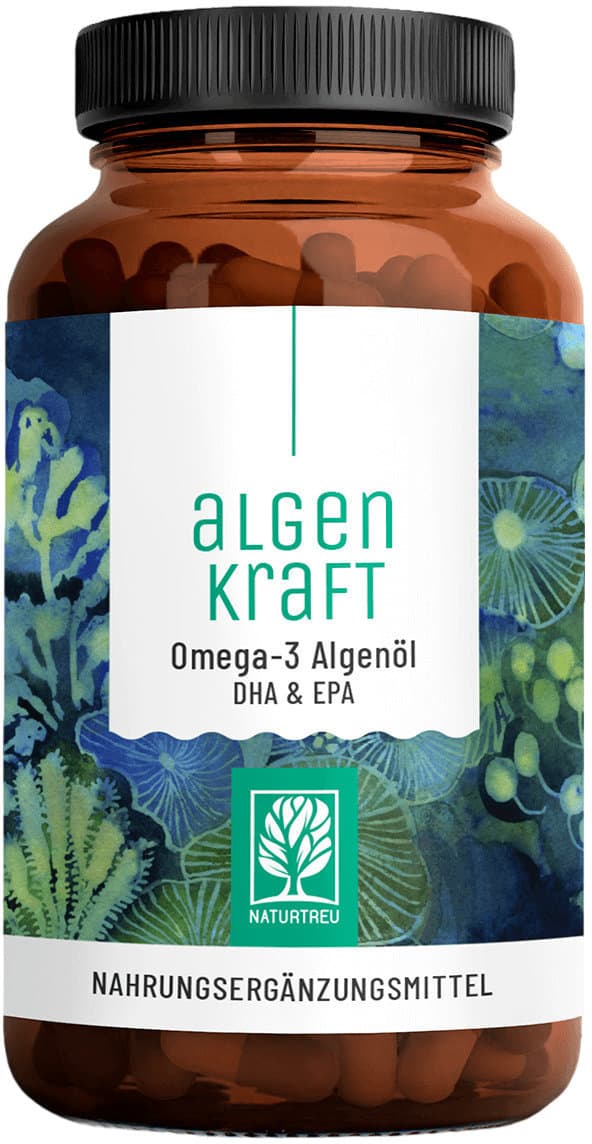NATURTREU Algenkraft Omega-3 Algenöl