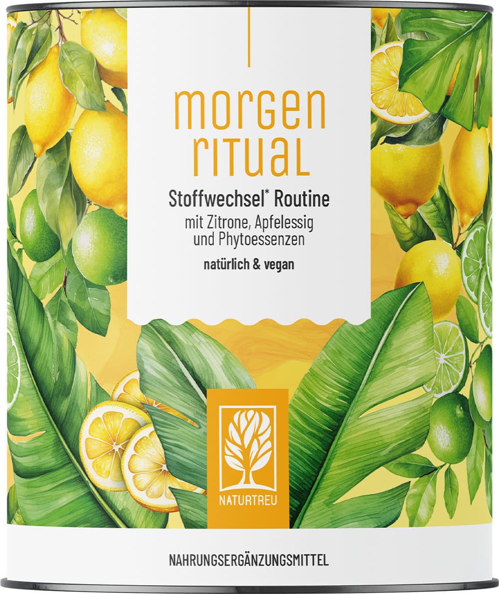 NATURTREU Morgenritual Stoffwechsel Routine