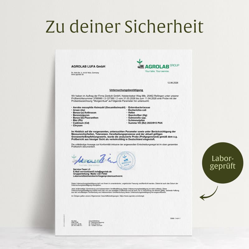 NATURTREU Morgenritual Stoffwechsel Routine