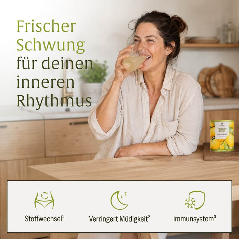 NATURTREU Morgenritual Stoffwechsel Routine