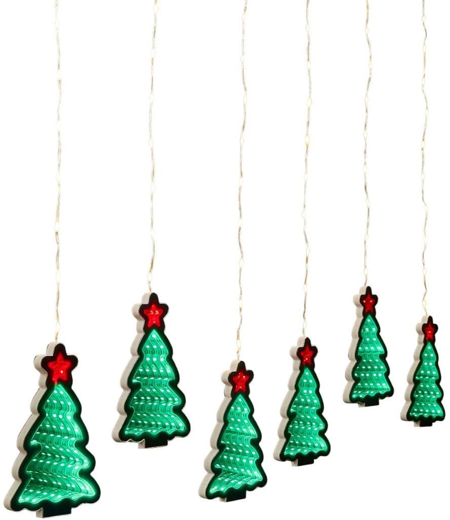 Luca Lighting LED Gardine Weihnachtsbaum