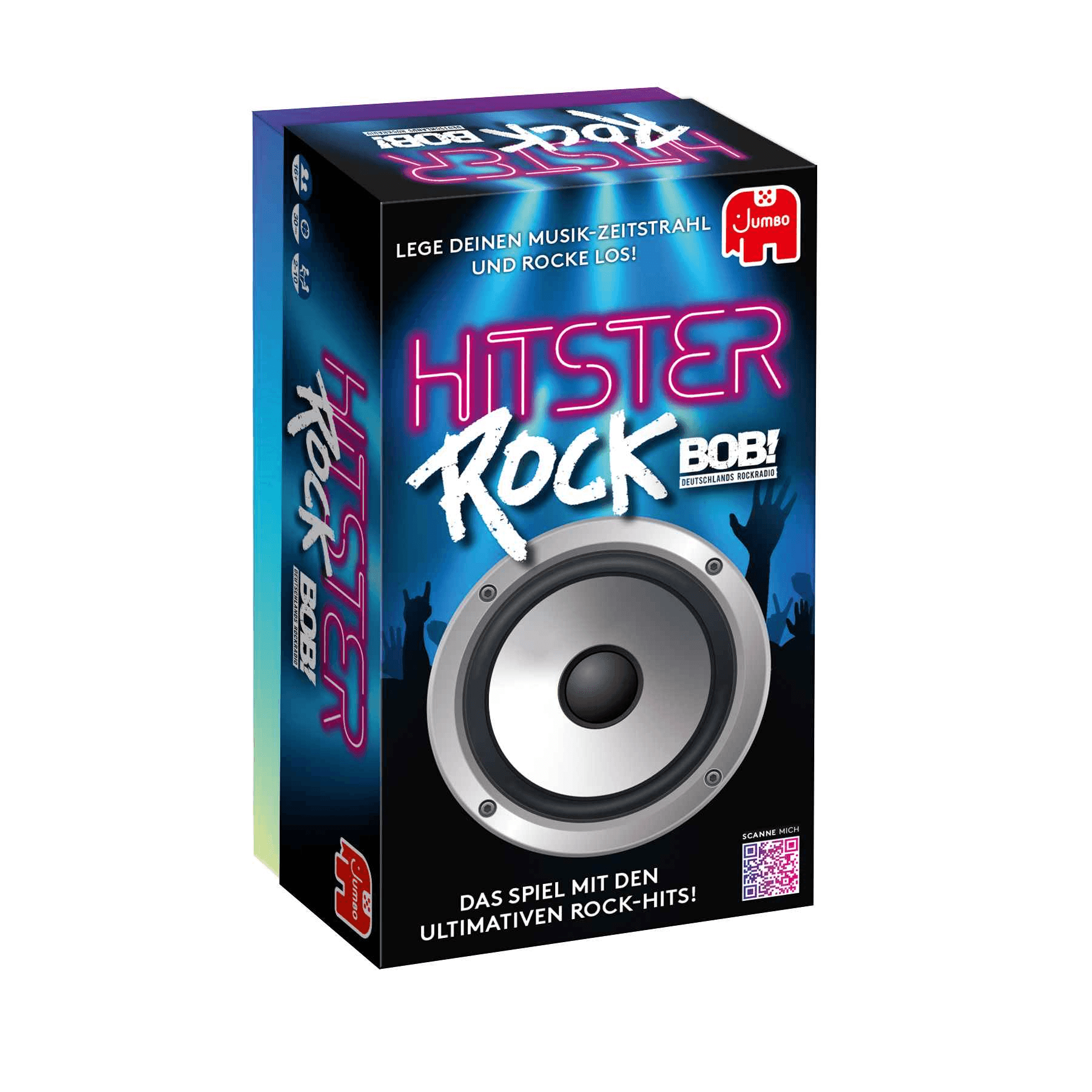 Jumbo Spiele - Hitster – Rock | Die ultimative Rockmusik-Erweiterung für dein Musik-Quiz