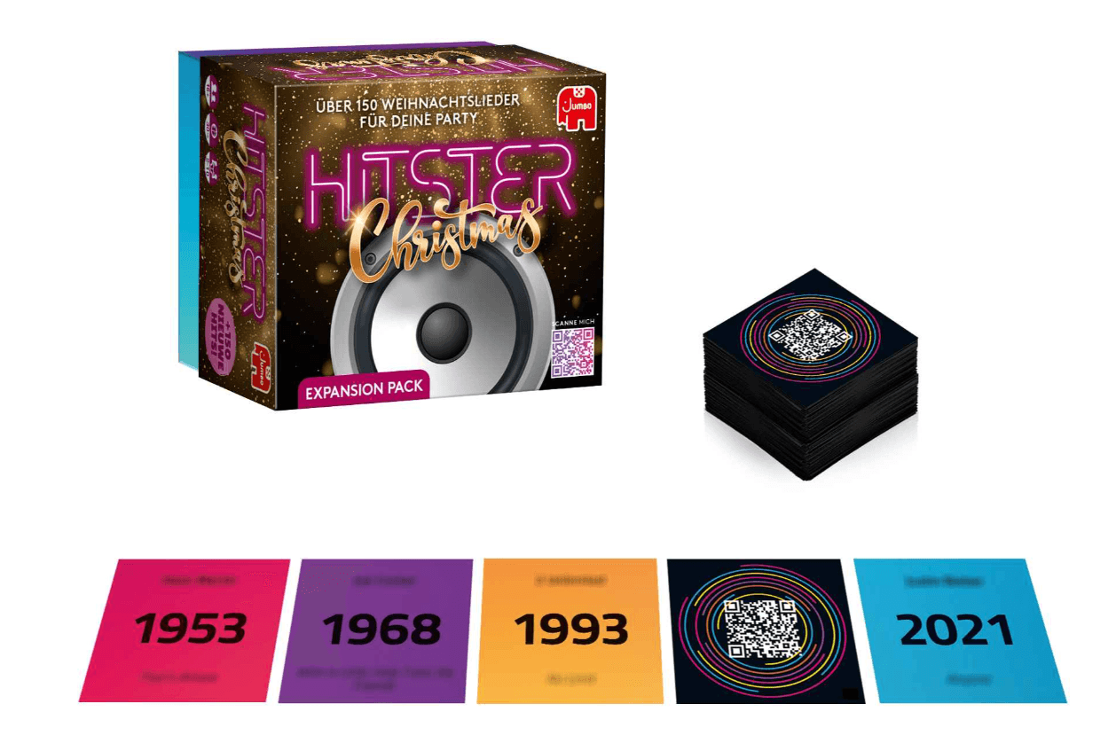 Produktbild Jumbo Spiele - Hitster – Christmas 2 von 3
