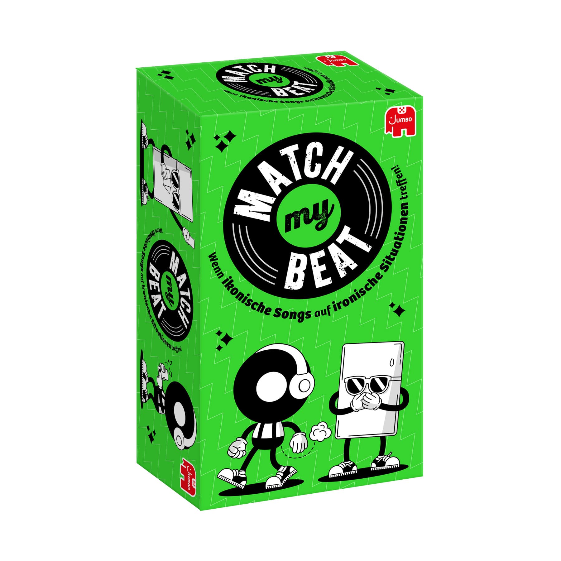 Jumbo Spiele Match My Beat Original Musik-Partyspiel ab 16 Jahren