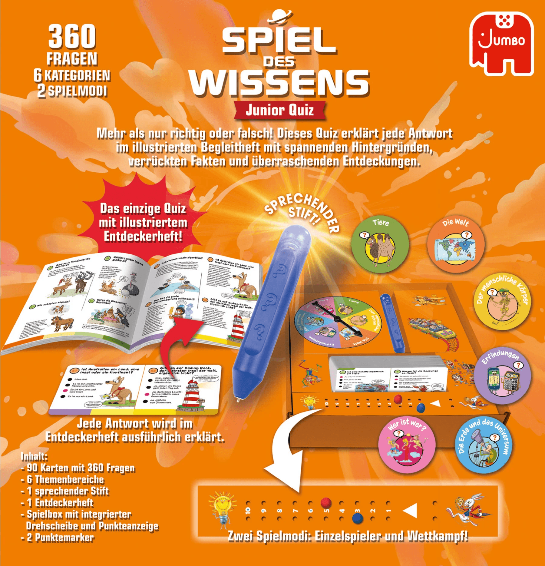 Jumbo Spiele - Spiel des Wissens - Junior