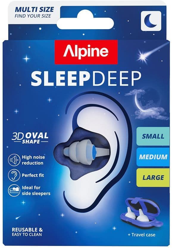 Alpine Ohrstöpsel SleepDeep Multi Size