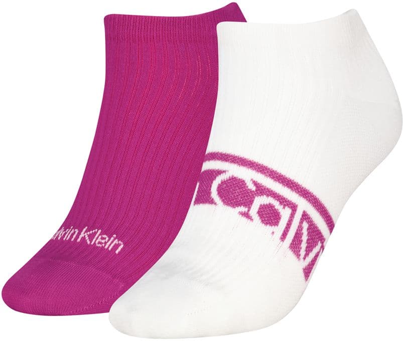 Calvin Klein Damen Sneaker Stripe Logo 2er Pack