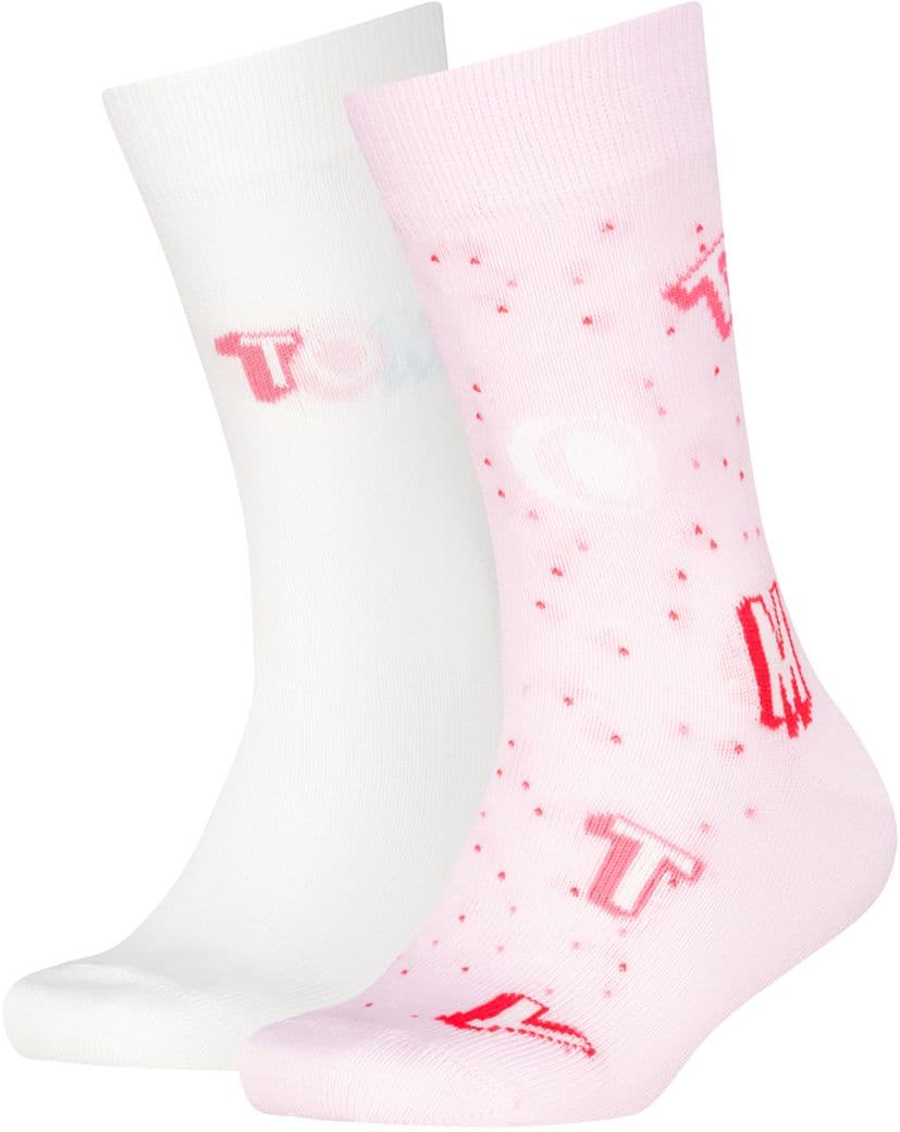 TOMMY HILFIGER Kinder Socken Aop Letters 2er Pacck