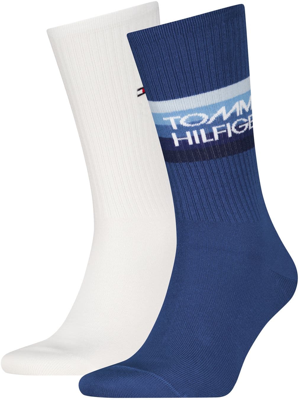 TOMMY HILFIGER Herren Tennissocken TH Logo 2er Pack