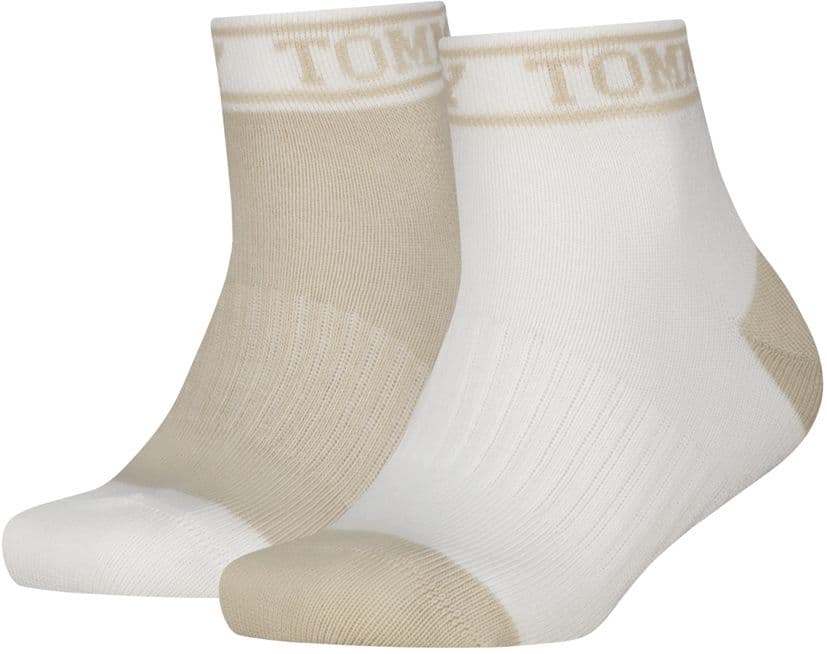 TOMMY HILFIGER Kinder Socken Sport Quarter 2er Pack