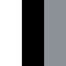 White, Black, Grey