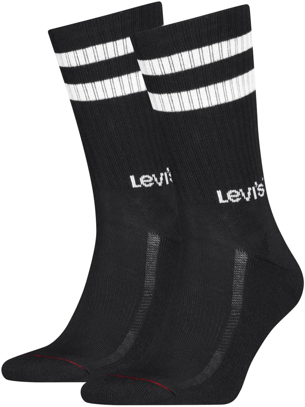 Levis Unisex Socken Reg Cut Sport Stripe 2er Pack