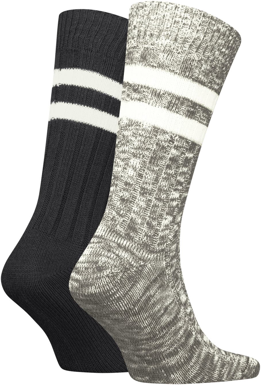 Levis Unisex Socken Reg Cut LS Logo Crew 2er Pack